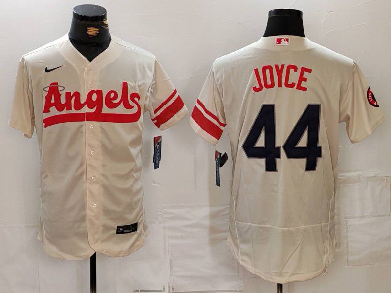 Men Los Angeles Angels #44 Joyce Cream City Edition 2024 Nike Elite MLB Jersey style 2->youth mlb jersey->Youth Jersey